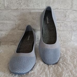 Allbirds light blue flats